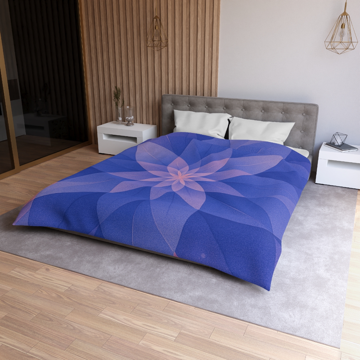 Petal Prism Overlap unique patterned duvets