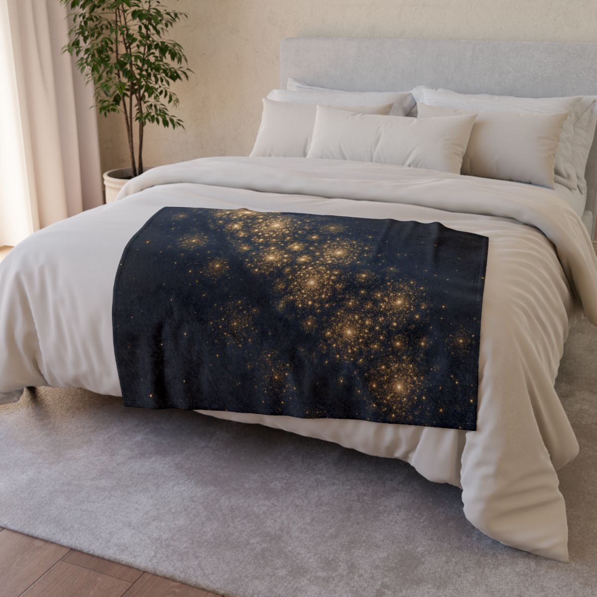 Starfield Mosaic Cascade trendy patterned blankets