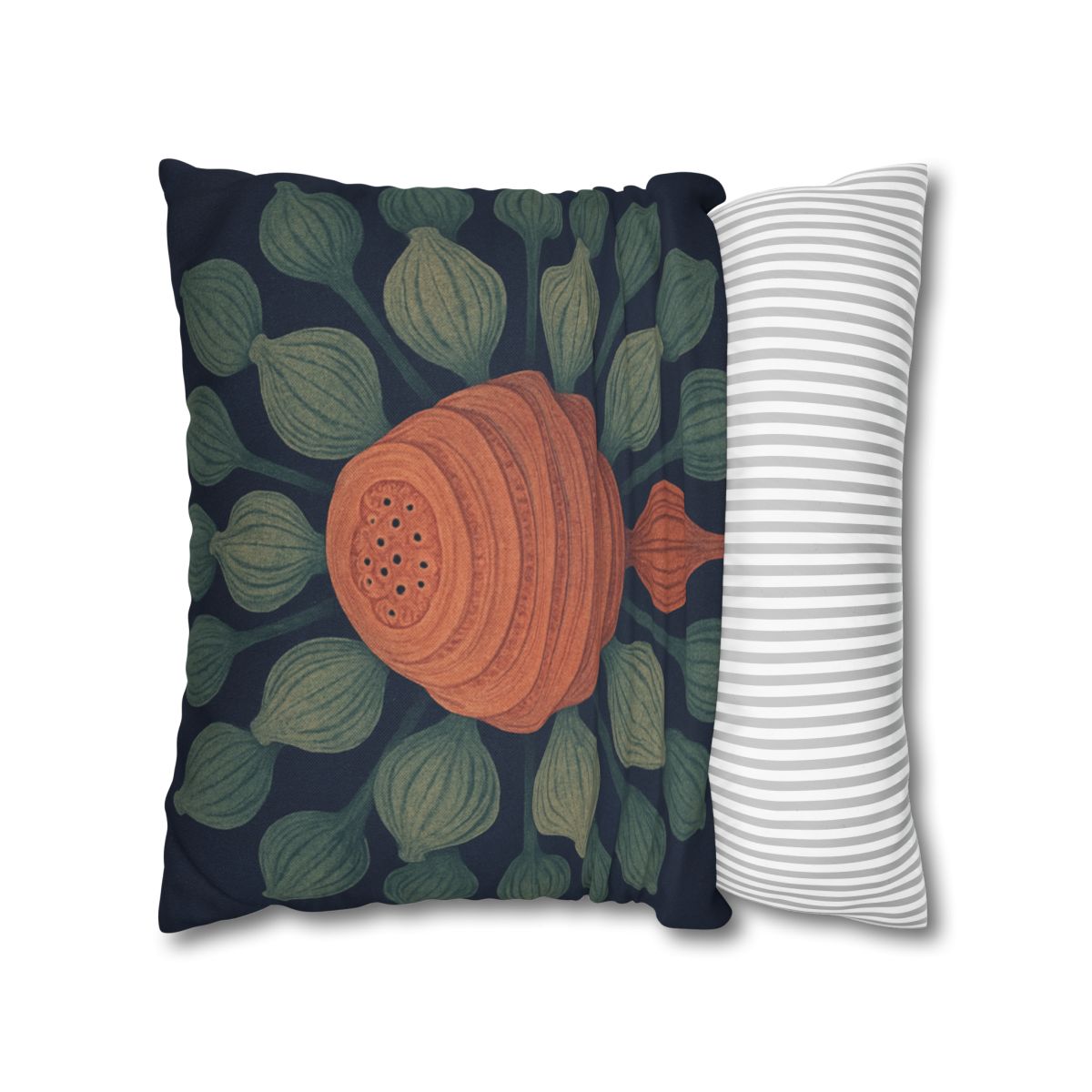 Spiral Seed Pod Halo trendy patterned pillow cases
