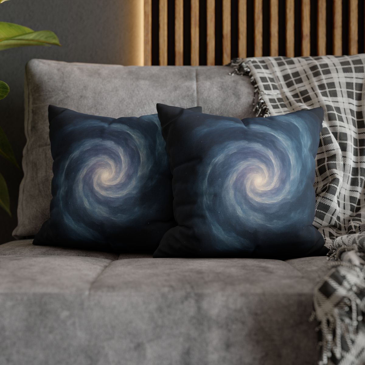 Nebula Spiral Veil stylish decorative pillowcases
