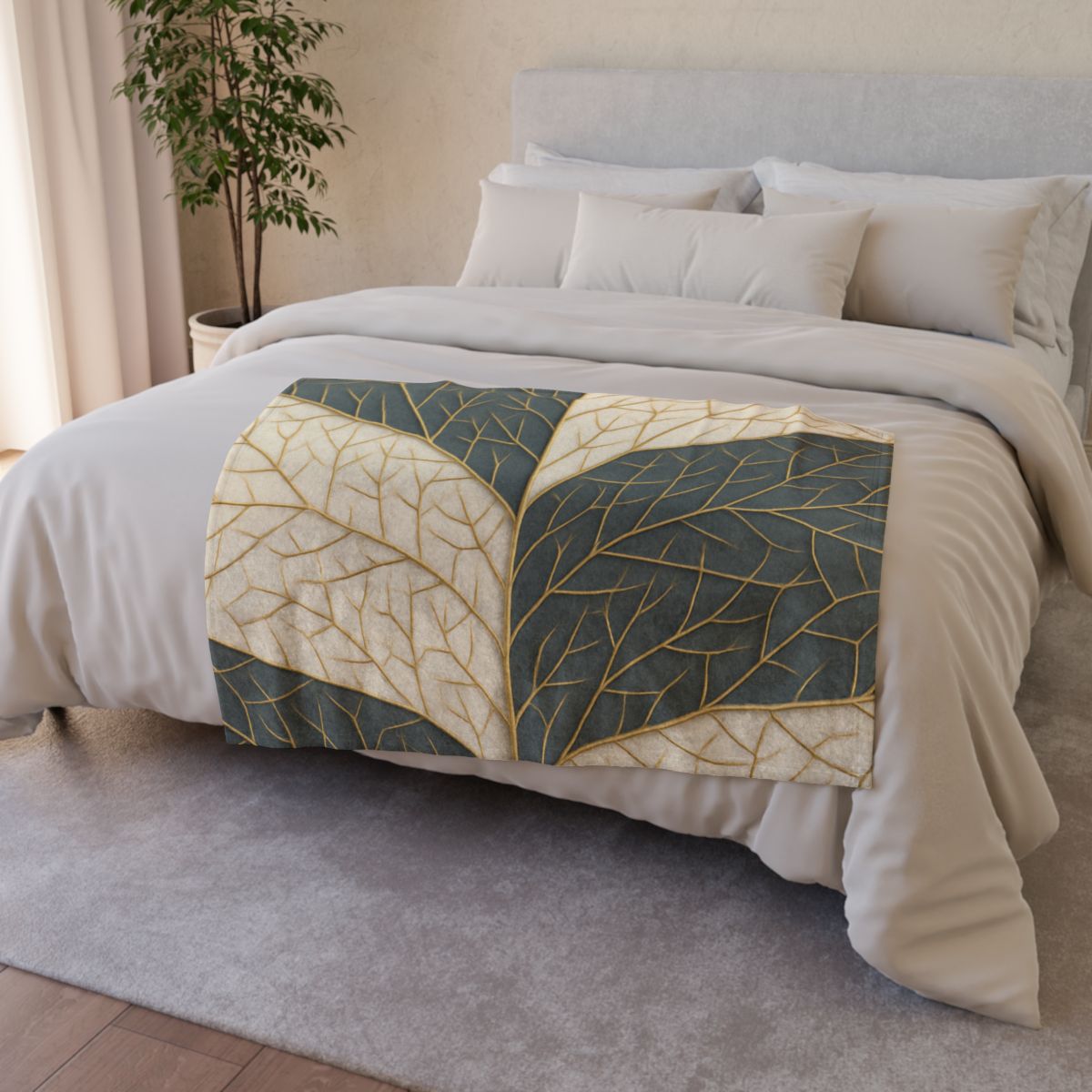 Veinwork Star Chart Lattice stylish throw blankets