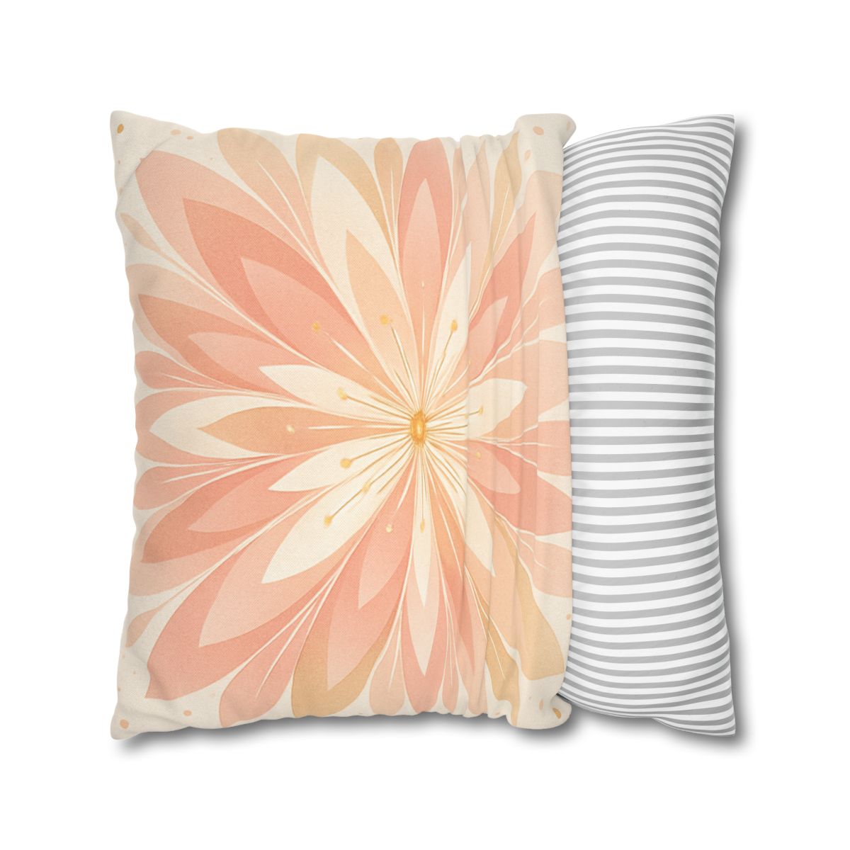 Petal Radius Starburst designer print pillow cases