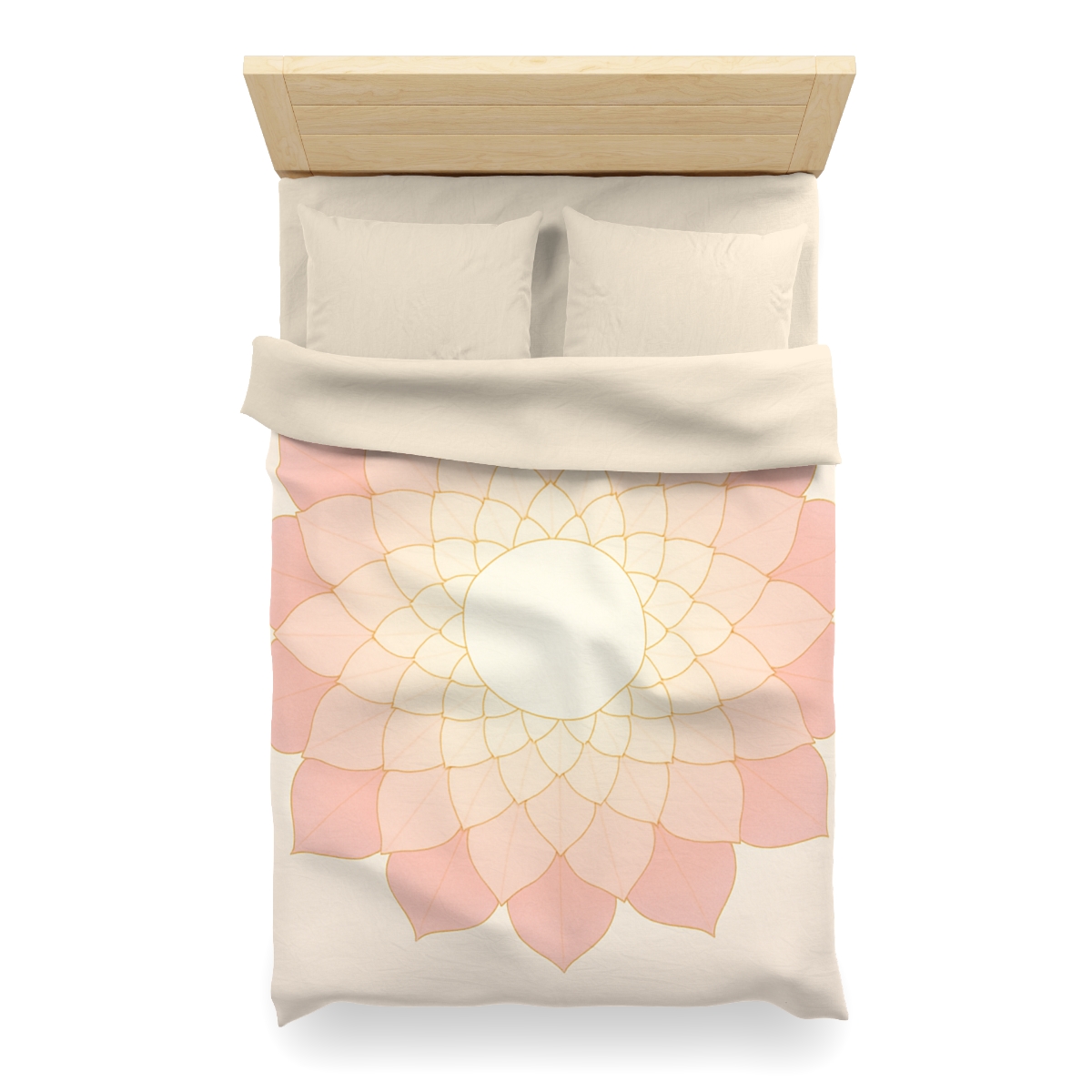 Petal Halo Lattice warm winter duvets