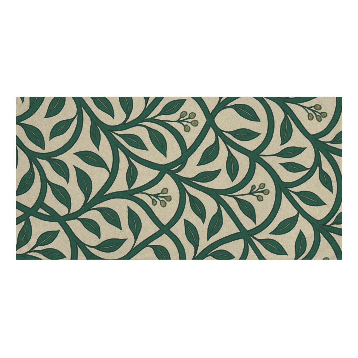 Vine Lattice Network personalized bath towels
