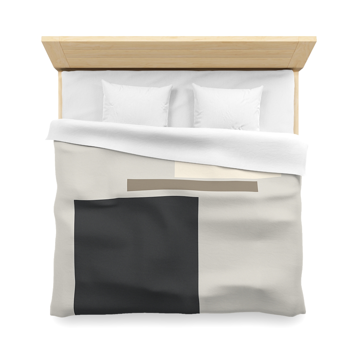 Offset Rectangle Pause soft comforter duvets