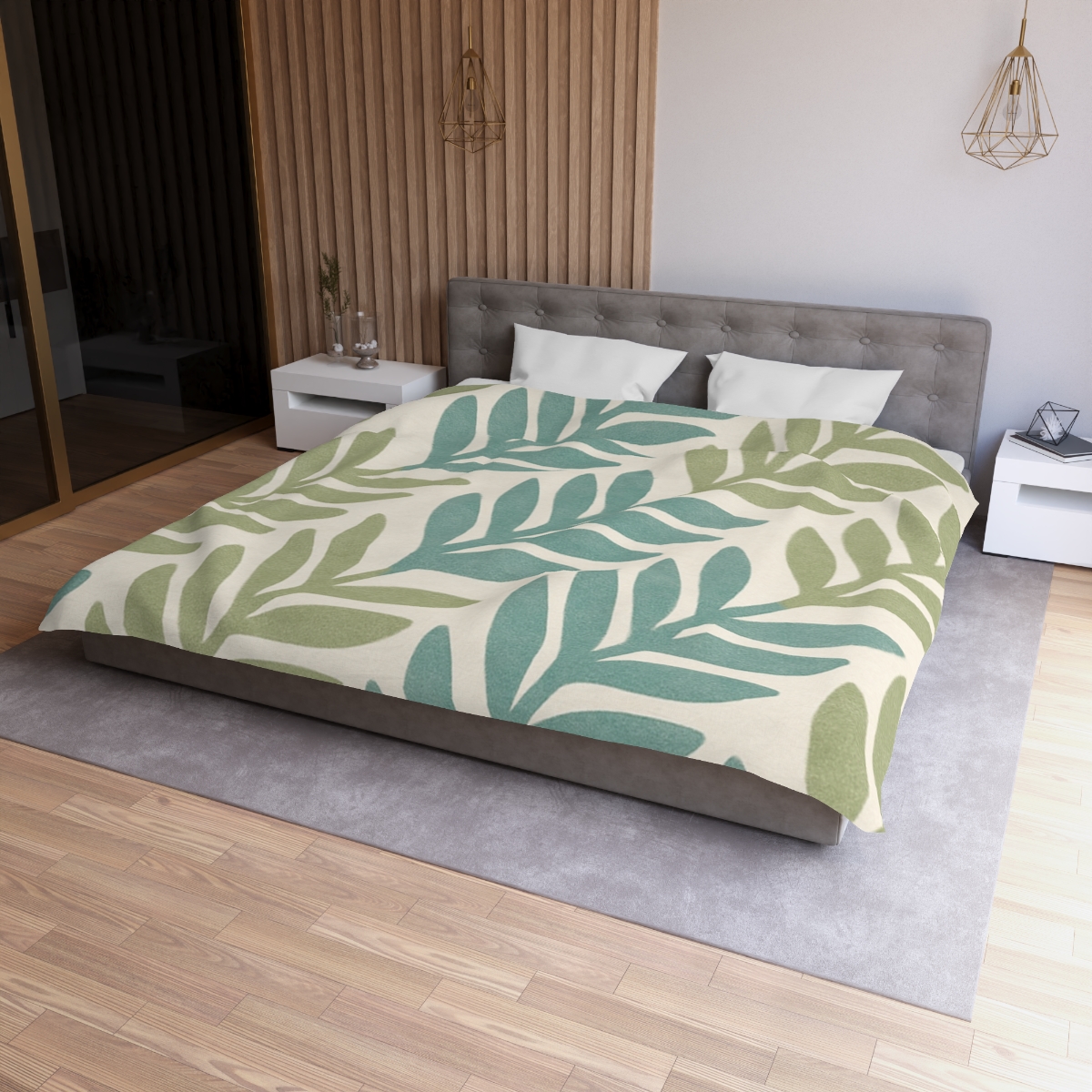 Frond Geometry Sequence duvets for gifts