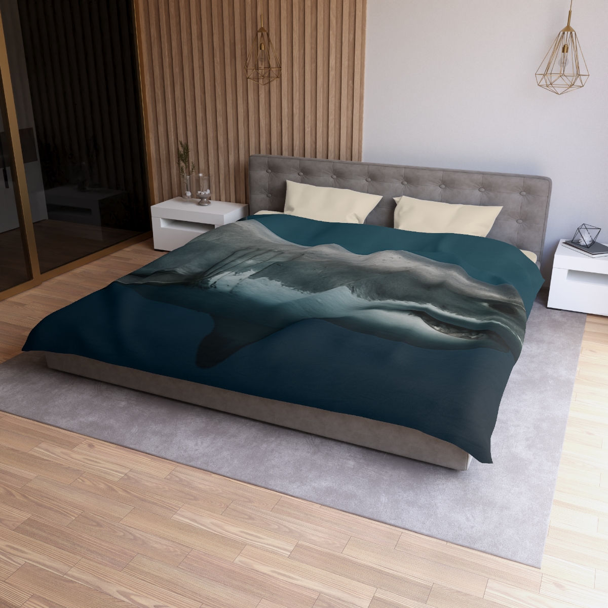 Silent Hunter Great White Shark stylish duvet covers
