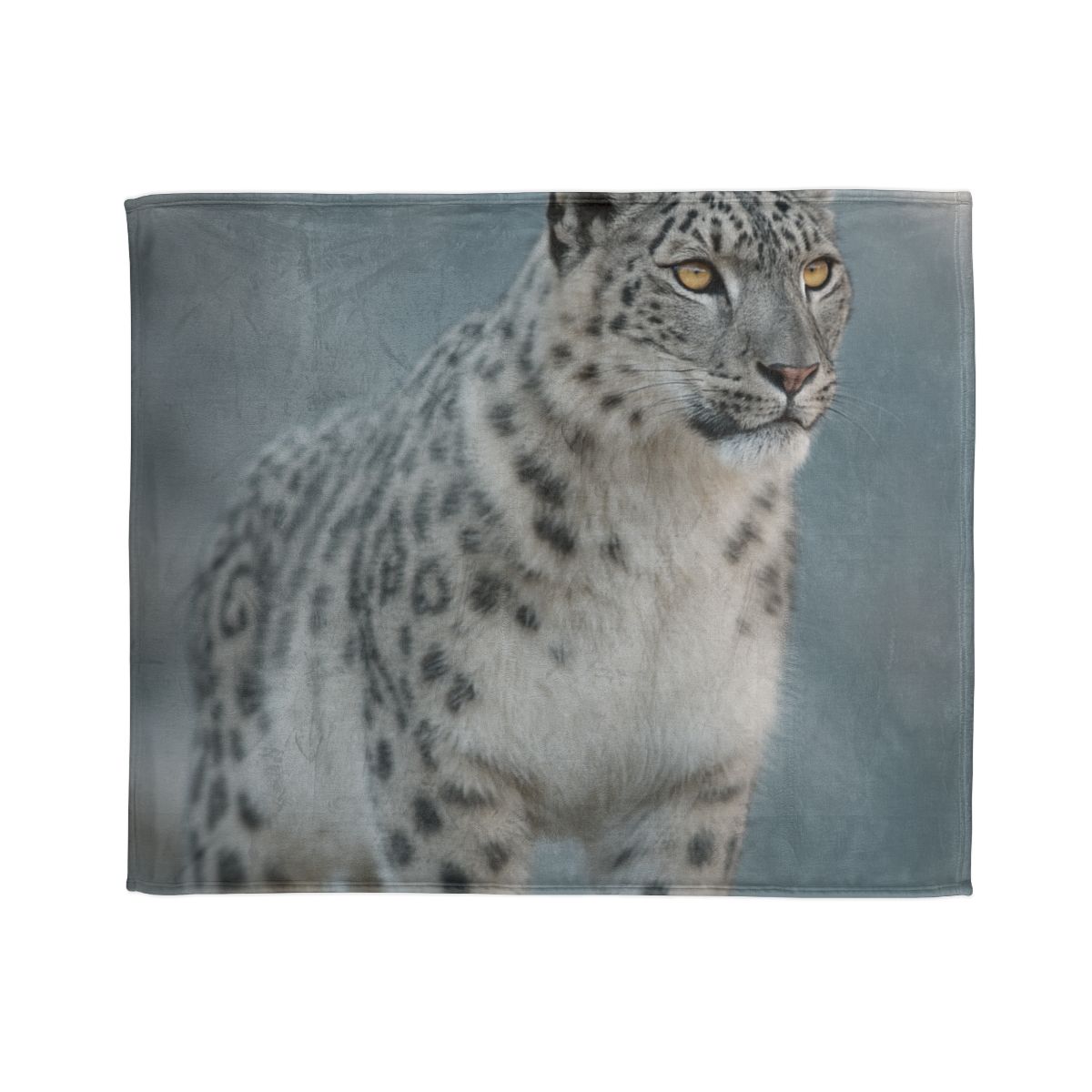 Ridge Phantom Snow Leopard decorative home blankets