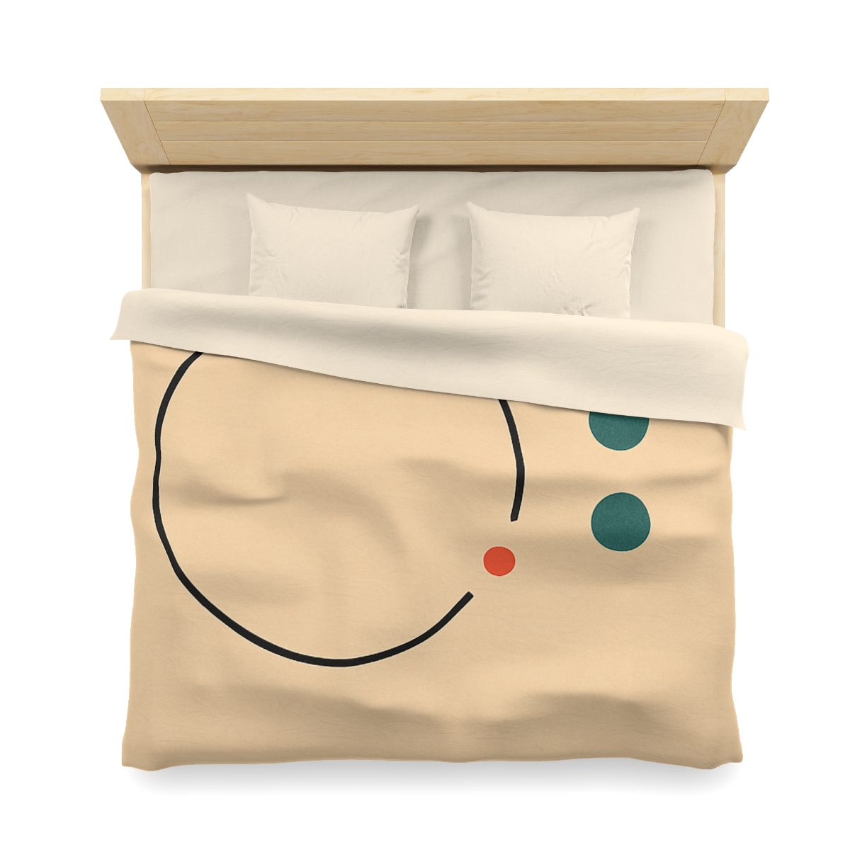 Broken Ring With Offset Triplet soft comforter duvets