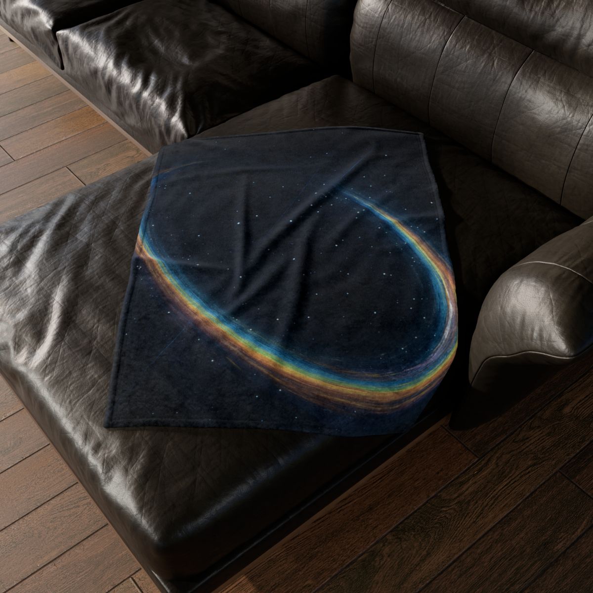 Prismatic Gravity Lens Drift stylish throw blankets