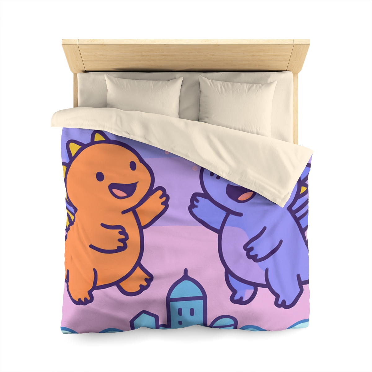 Starlight Cloud City Dragons warm winter duvets