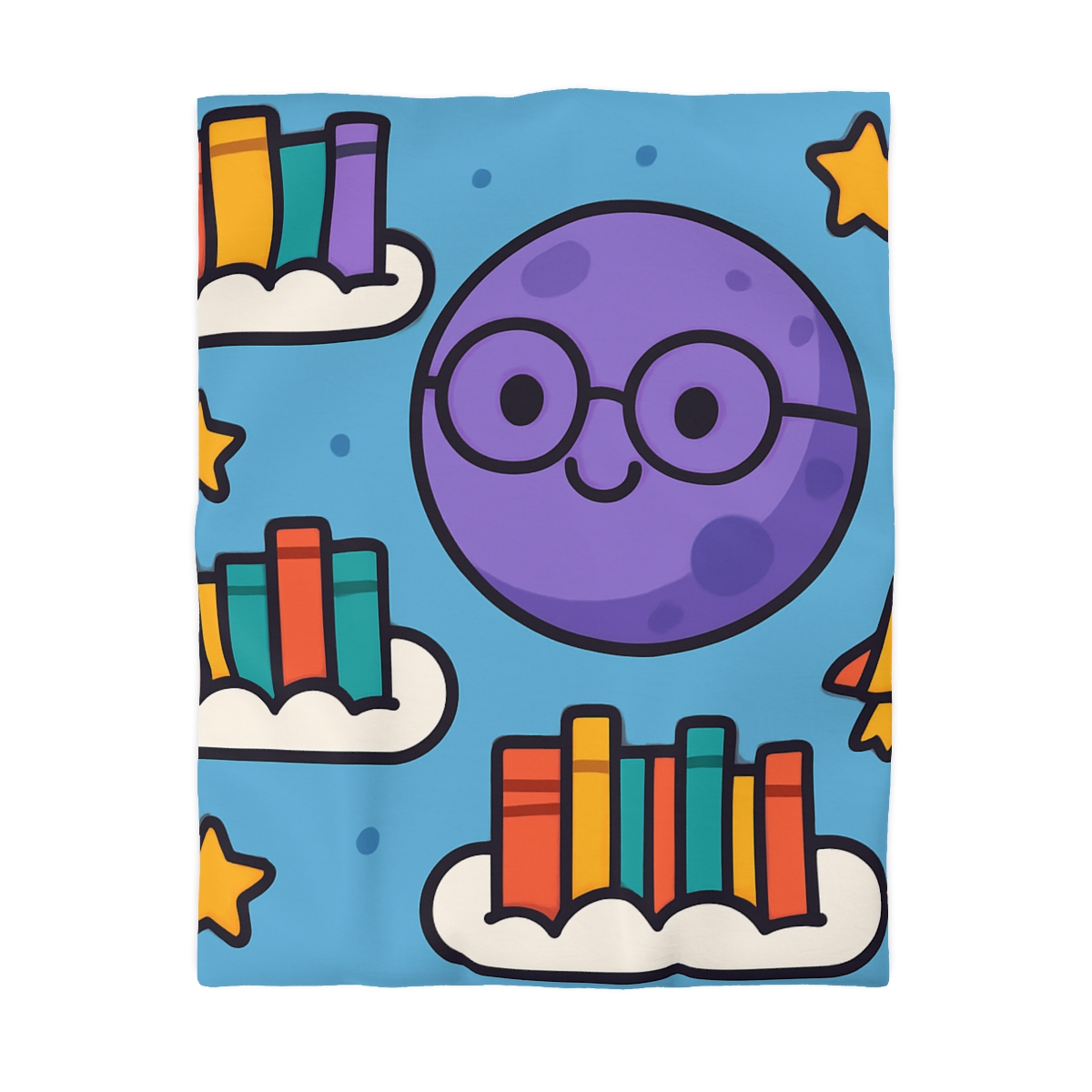 The Cloud Library Of Planet Puff soft comforter duvets