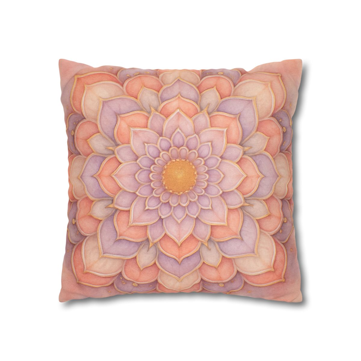 Petal Prism Mandala unique gift pillow cases