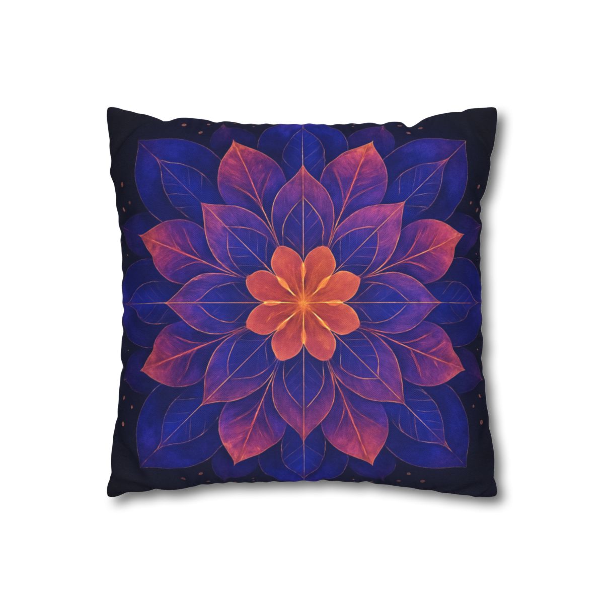 Petal Prism Mandala trendy patterned pillow cases