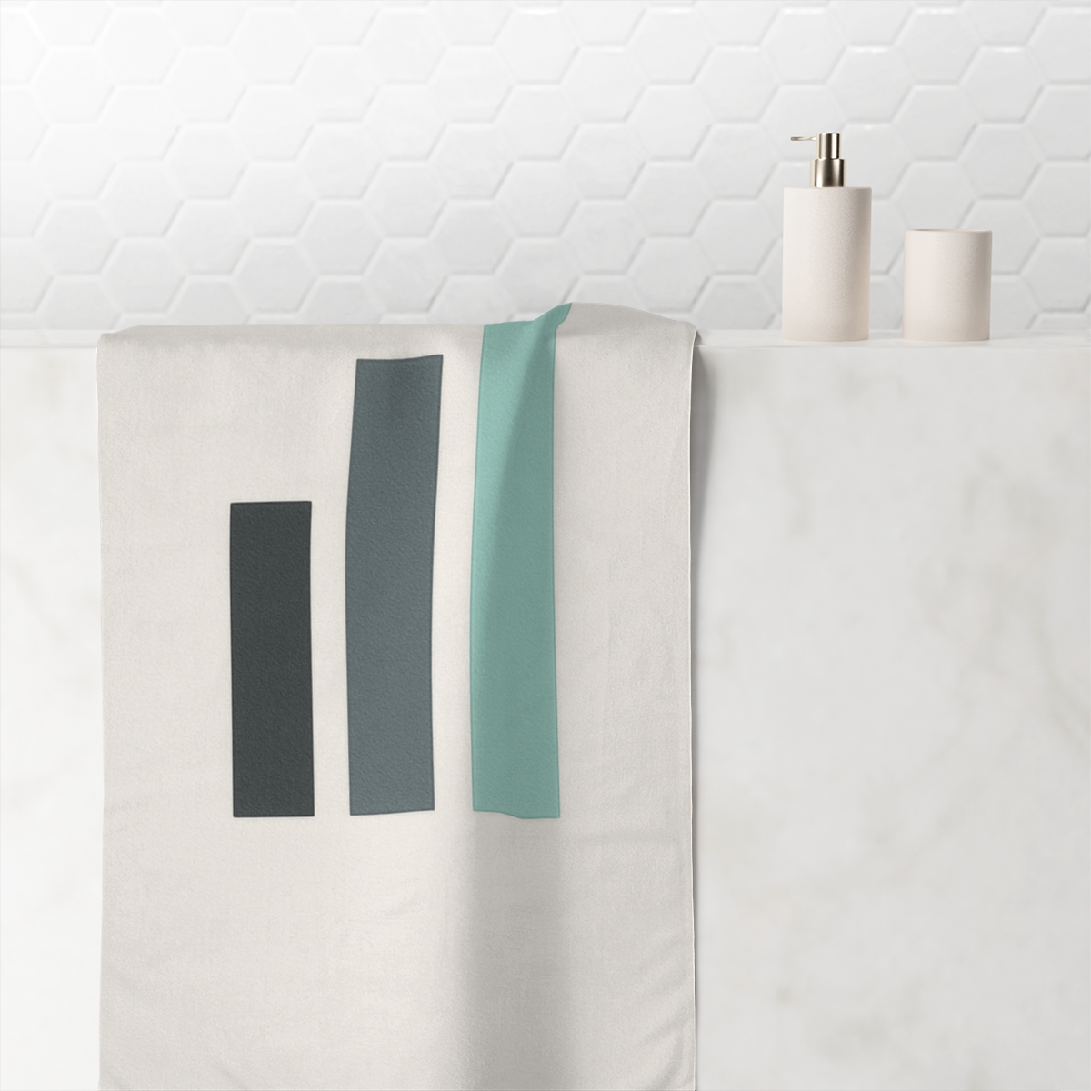 Triad Of Ascending Rectangles unique gift towels