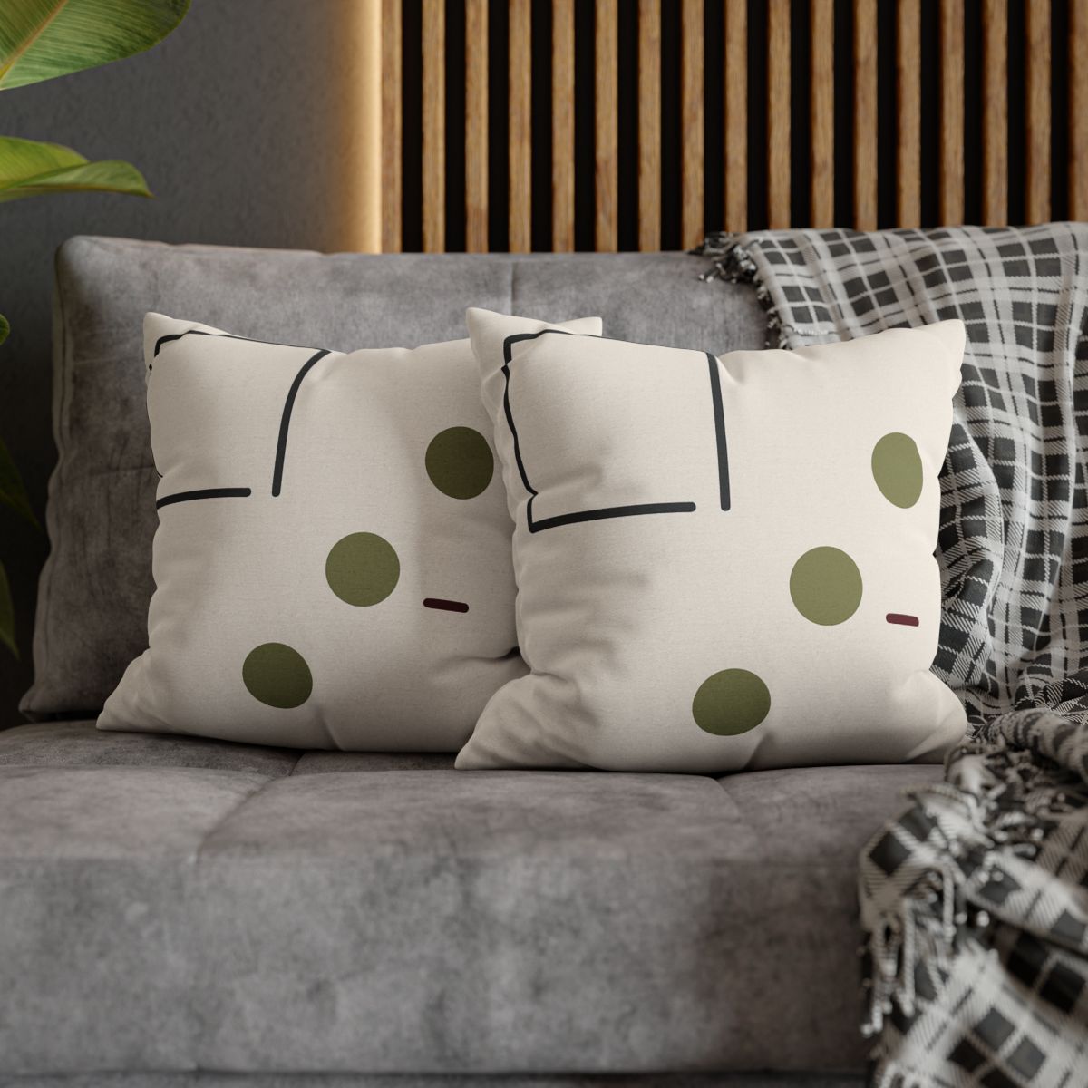 Framed Gap And Three Distant Points custom pillow cases