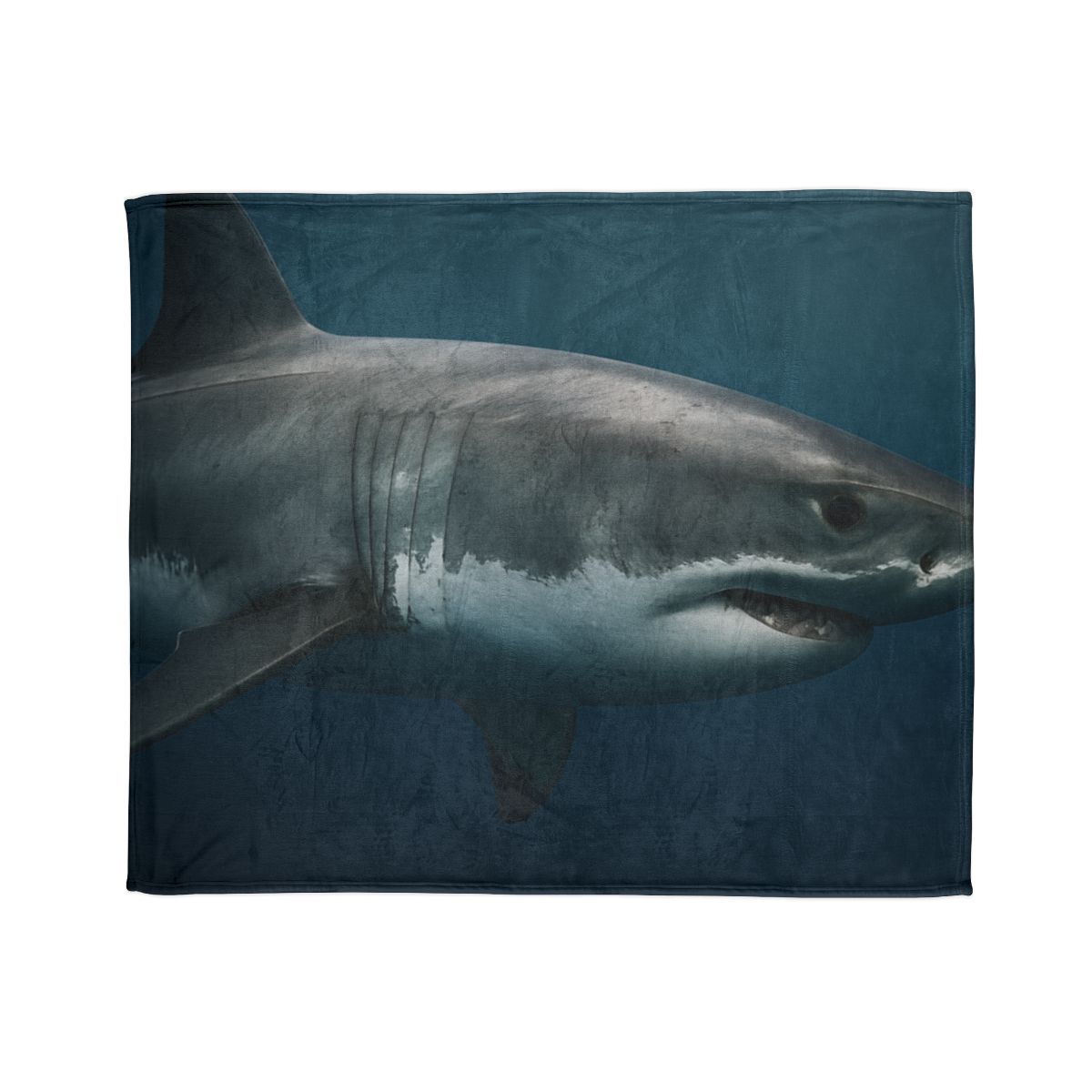 Silent Hunter Great White Shark unique gift blankets