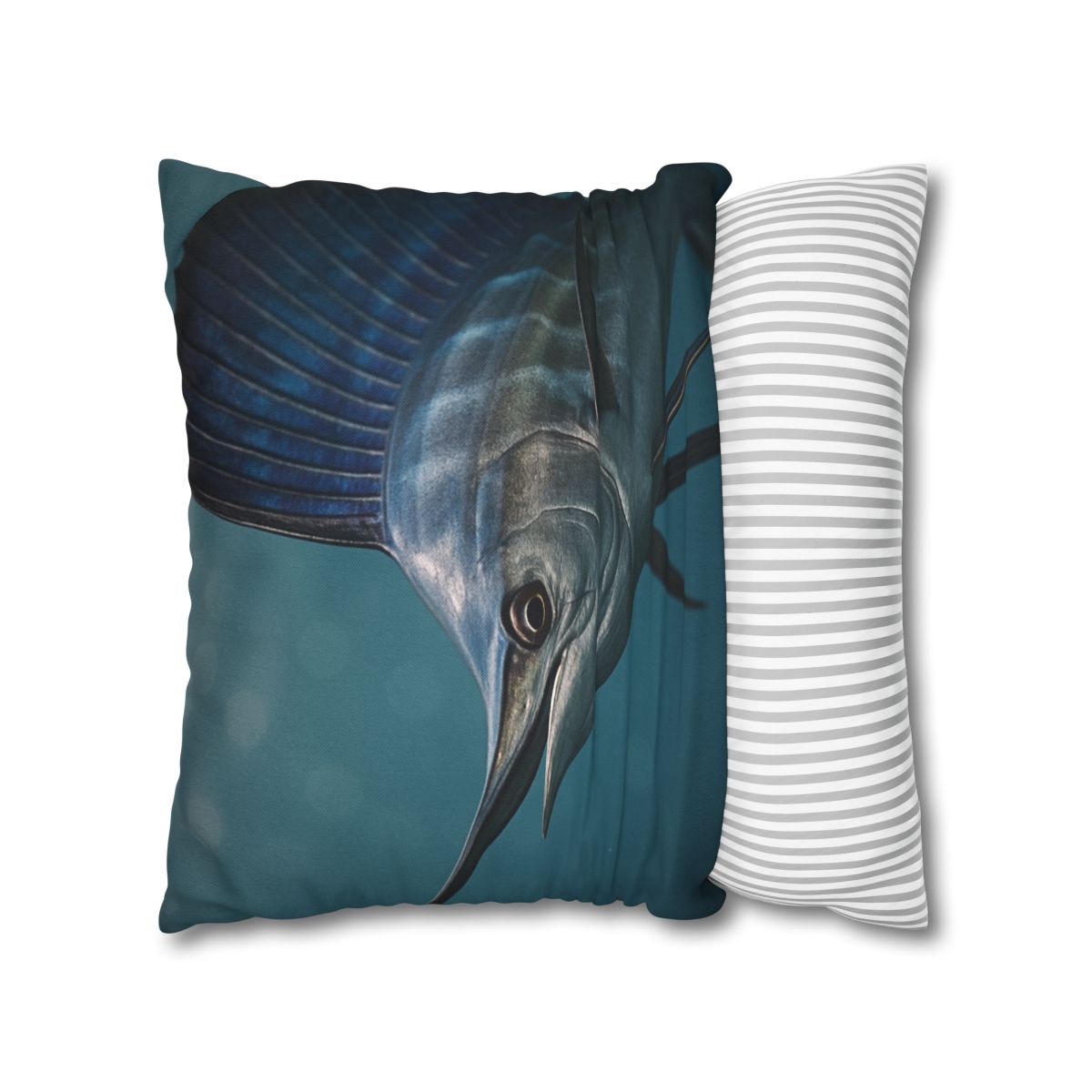 Prismatic Surge Sailfish designer print pillow cases