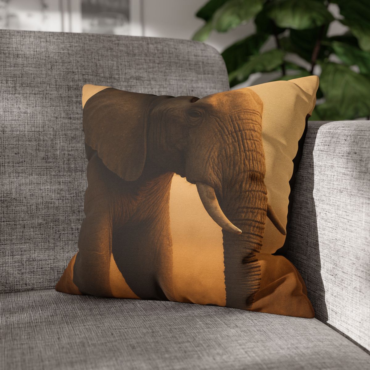 Savannah Sentinel Elephant unique gift pillow cases