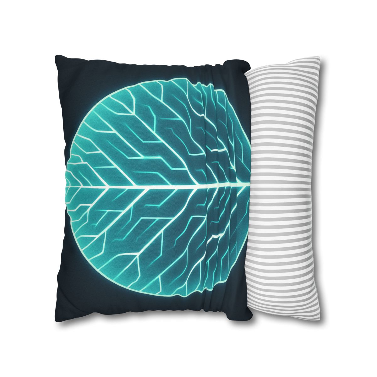 Galactic Leaf Vein Circuit comfortable bedding pillow covers