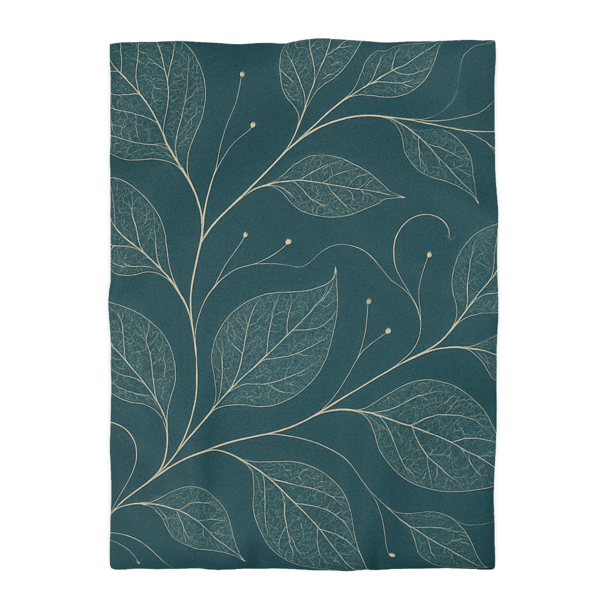 Vein Map Constellation Weave designer printed duvets