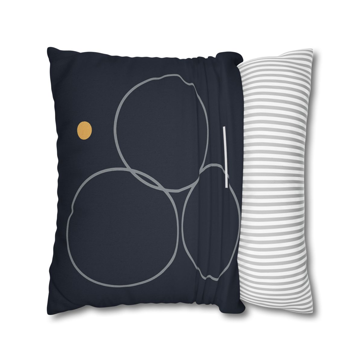 Three Rings With Shared Tangent Bar unique gift pillow cases