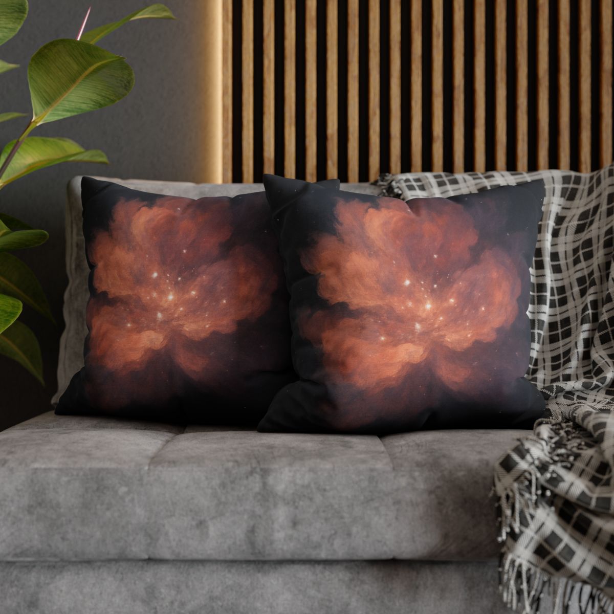 Celestial Dust Bloom soft cotton pillow cases