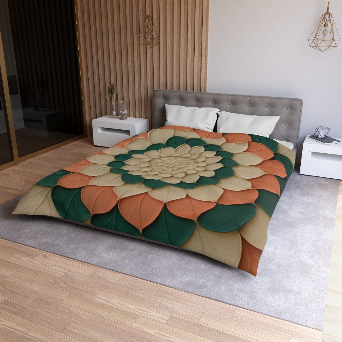 Petal Halo Mosaic duvets for gifts