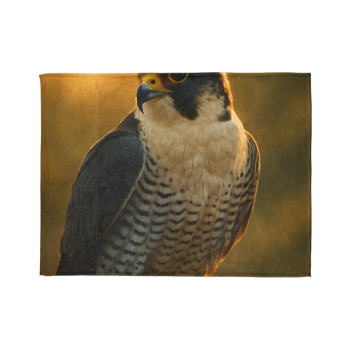 Dawn Arrow Peregrine Falcon personalized cozy blankets