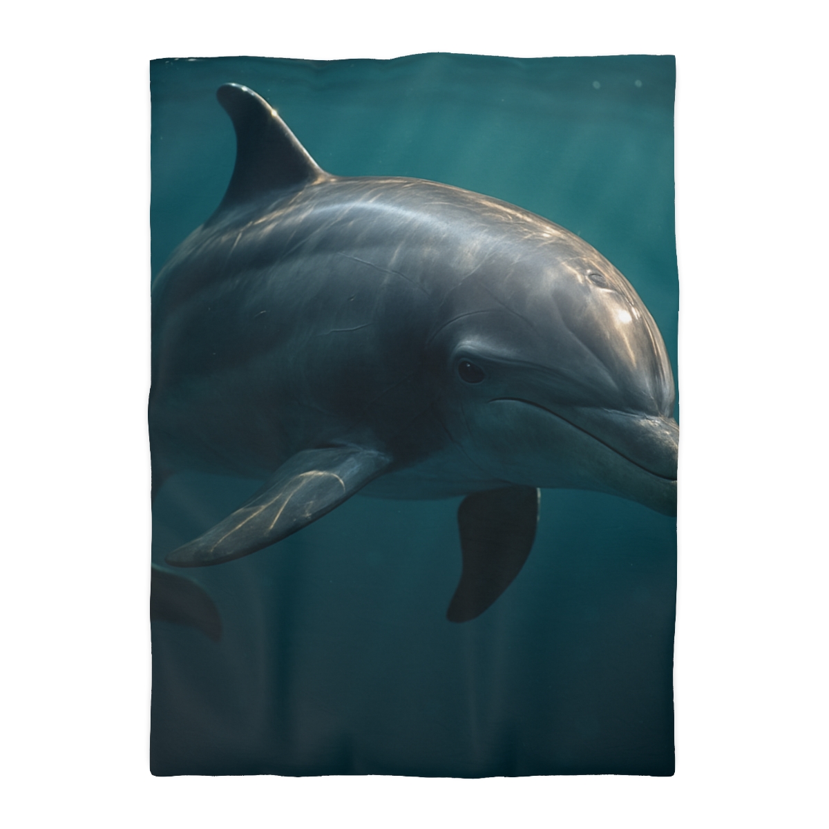 Nebula Drift Bottlenose Dolphin soft comforter duvets