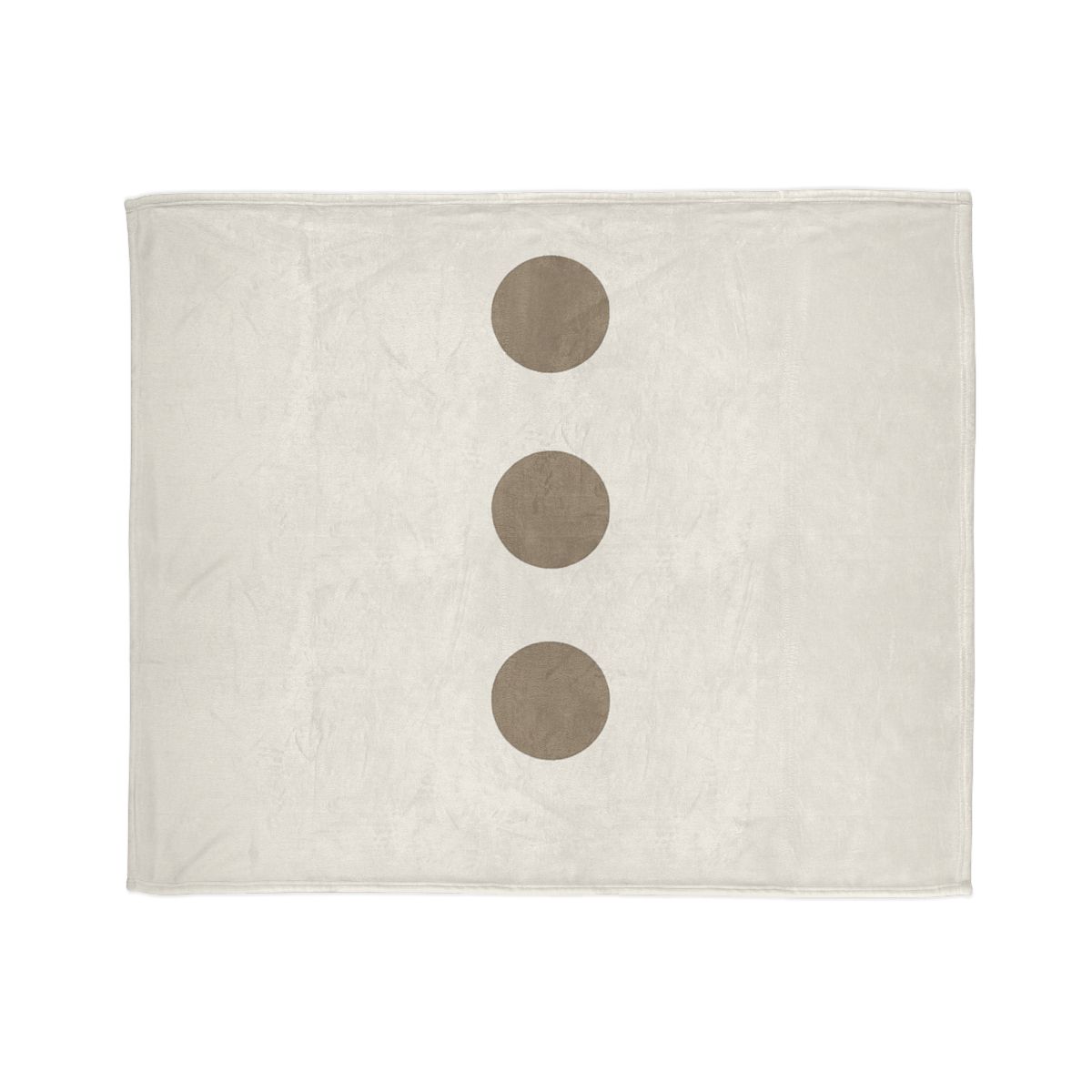Offset Circle Ladder soft fleece blankets