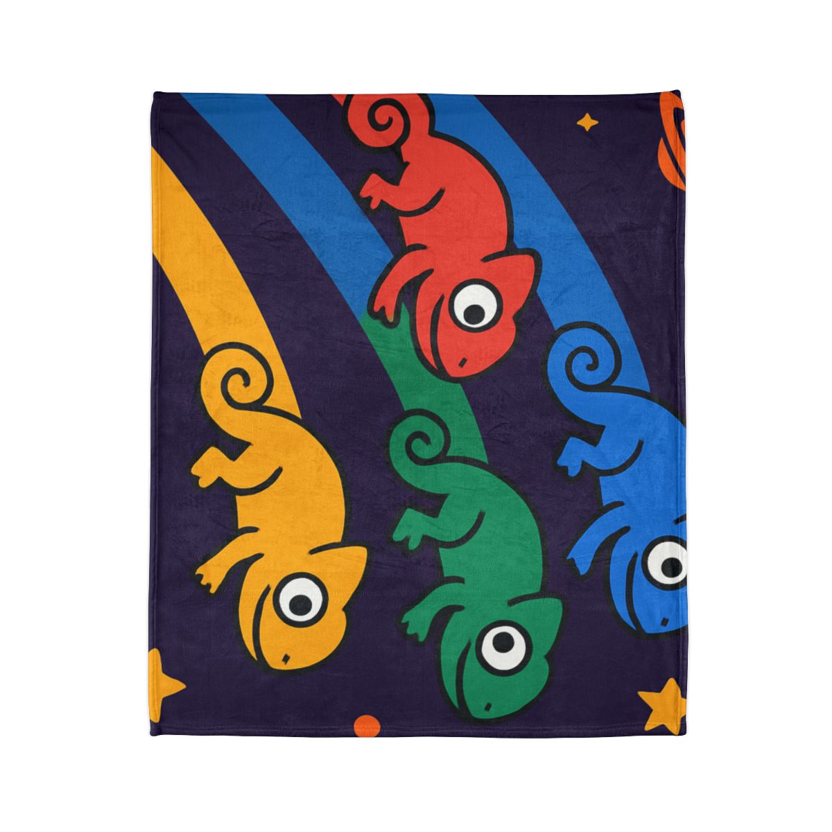 Comet Chameleons Color Changing Race warm winter blankets