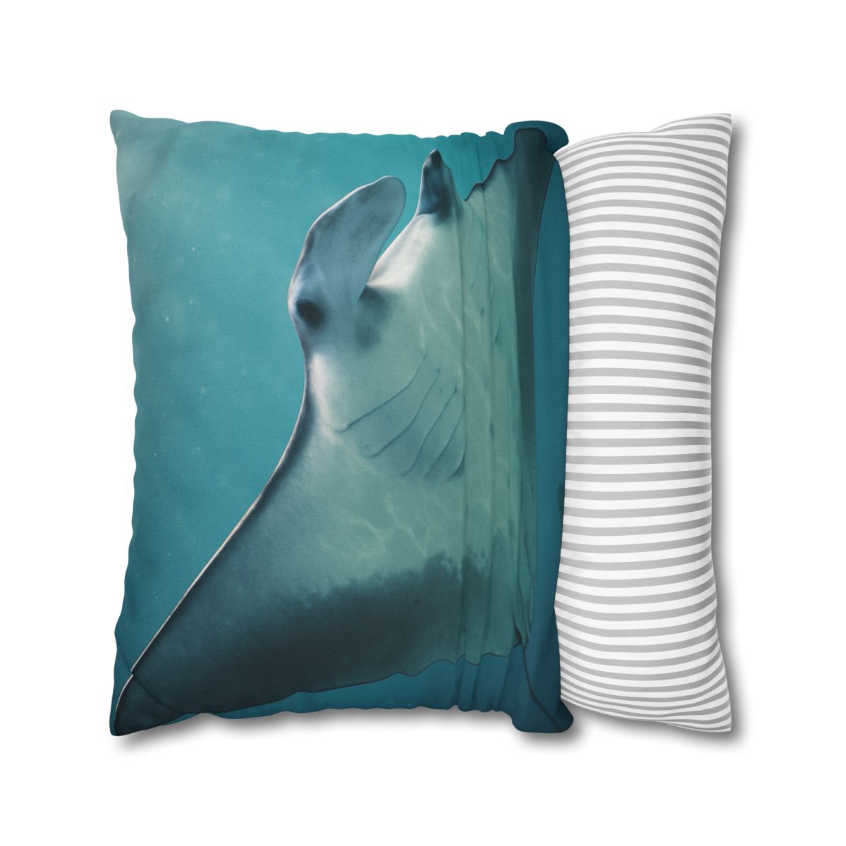 Silent Glide Manta Ray comfortable bedding pillow covers