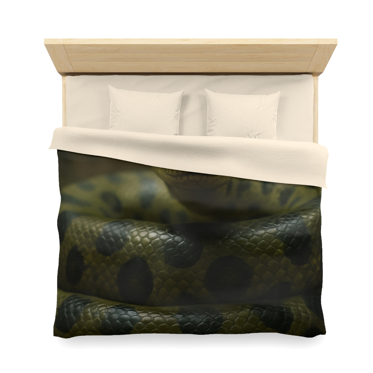 Starlit Coil Green Anaconda trendy bedroom duvets