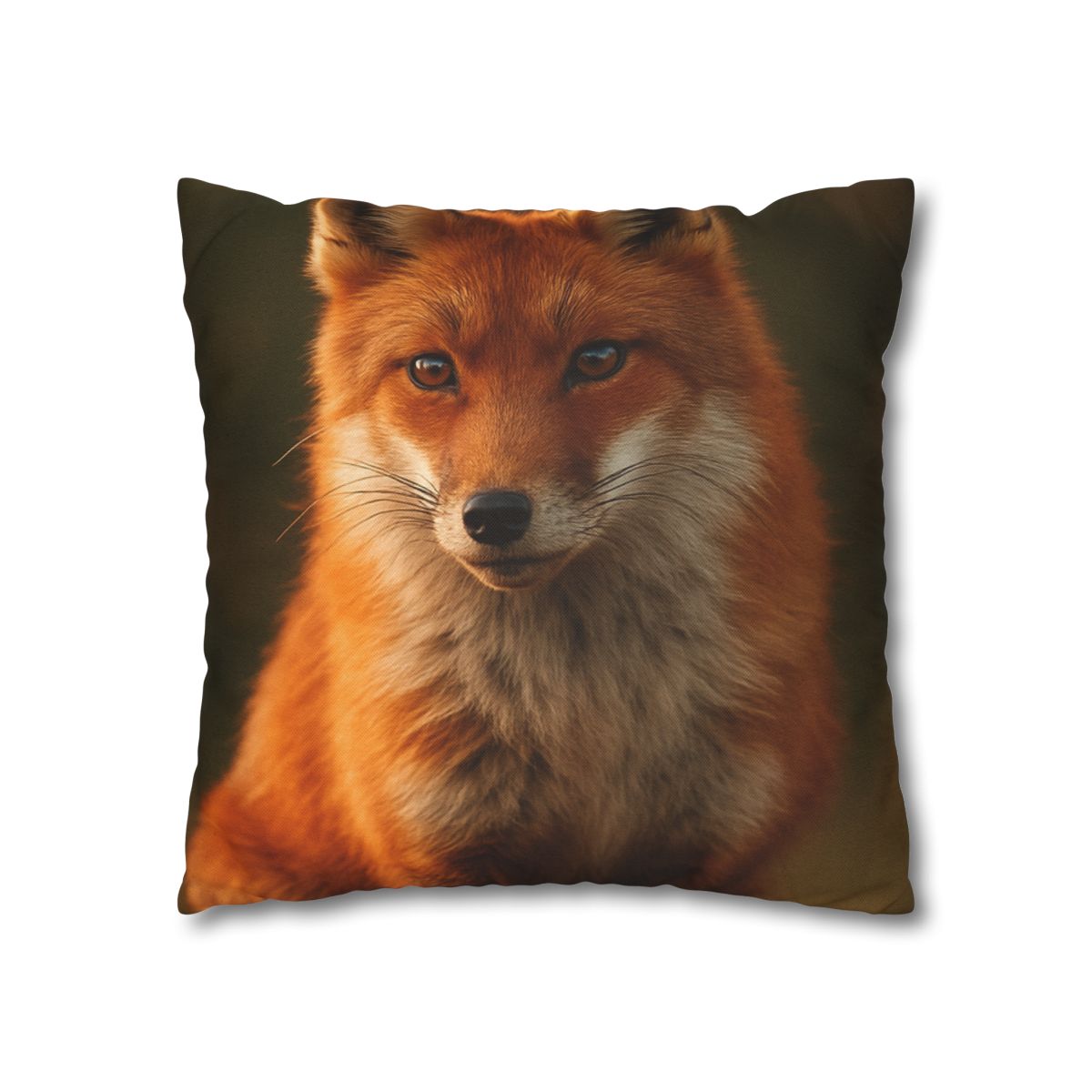 Crimson Whisper Red Fox unique gift pillow cases