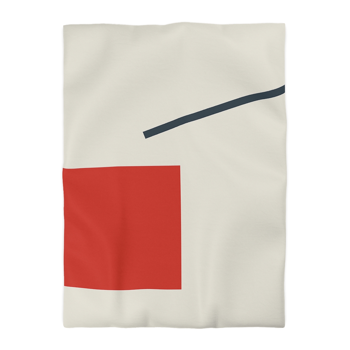 Diagonal Square And Bar Balance personalized bedding duvets