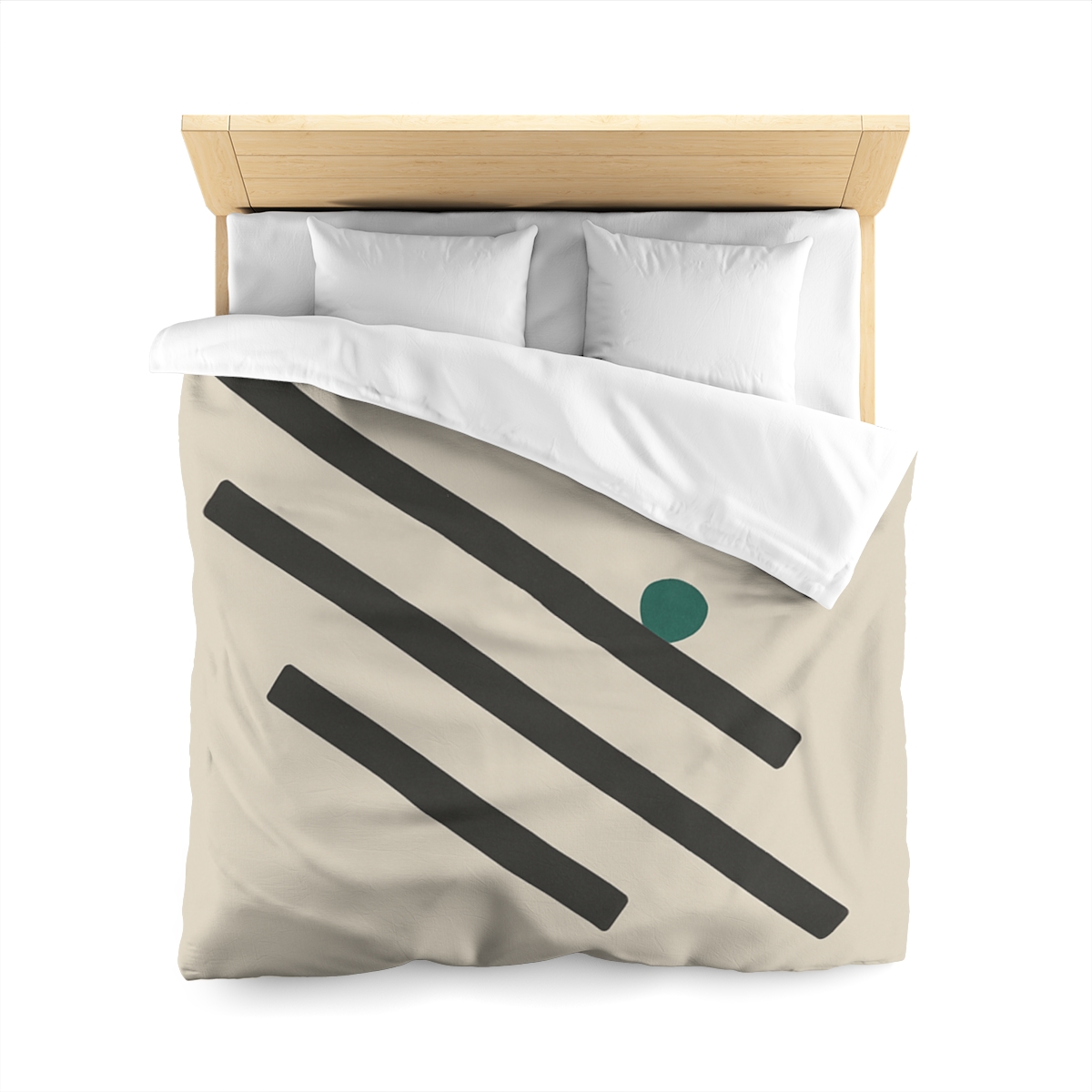 Staggered Short Bars With Quiet Dot warm winter duvets