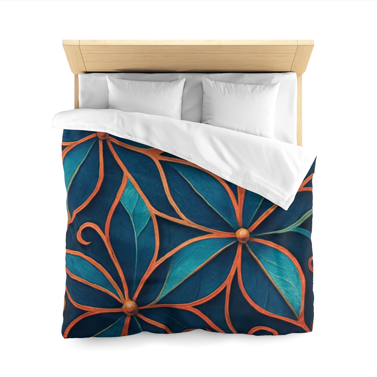 Petal Prism Lattice stylish duvet covers