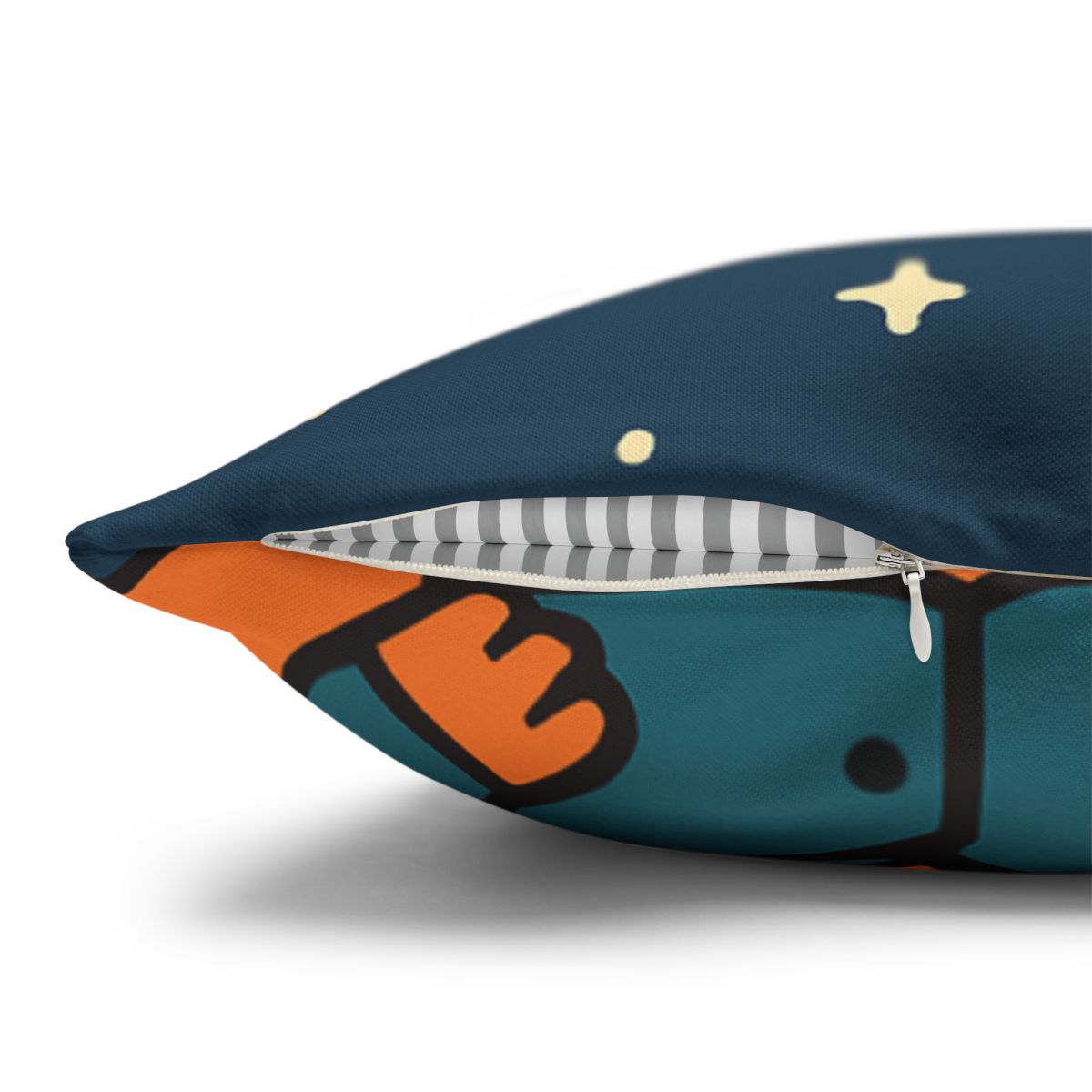 Comet Classroom With A Curious Fox designer print pillow cases