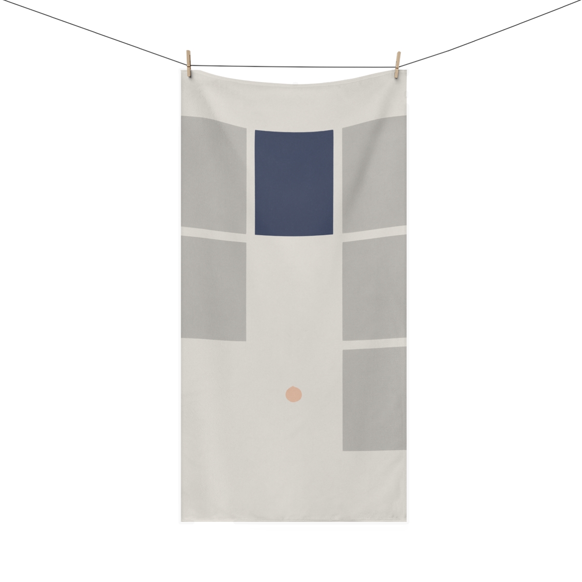 Short Grid With Missing Cell personalized bath towels