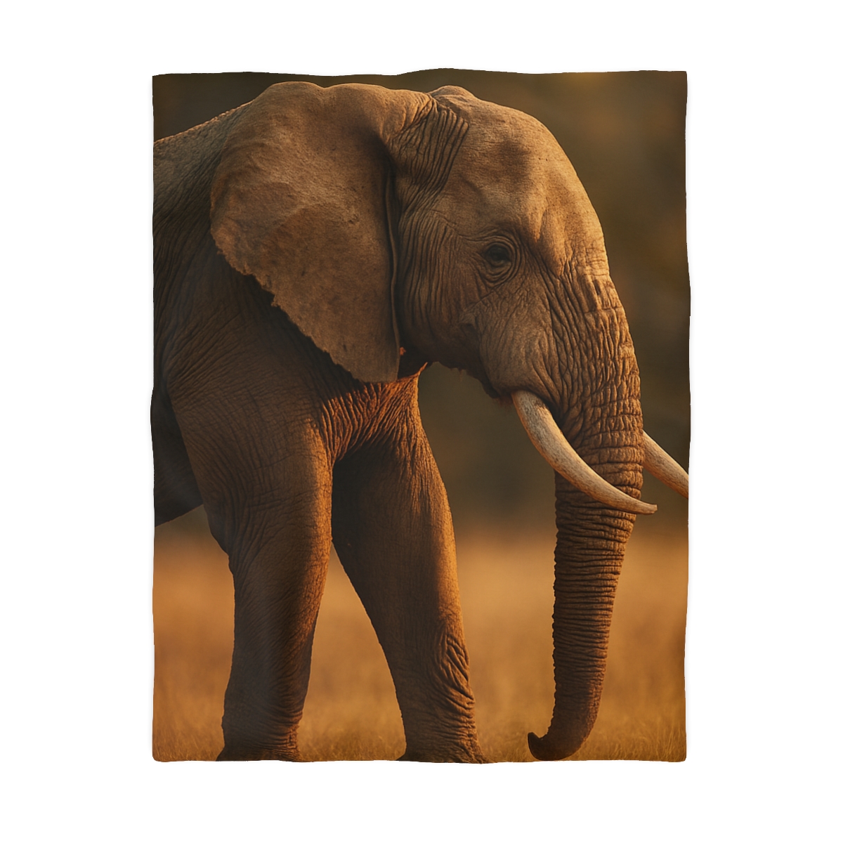 Savannah Sentinel Elephant warm winter duvets