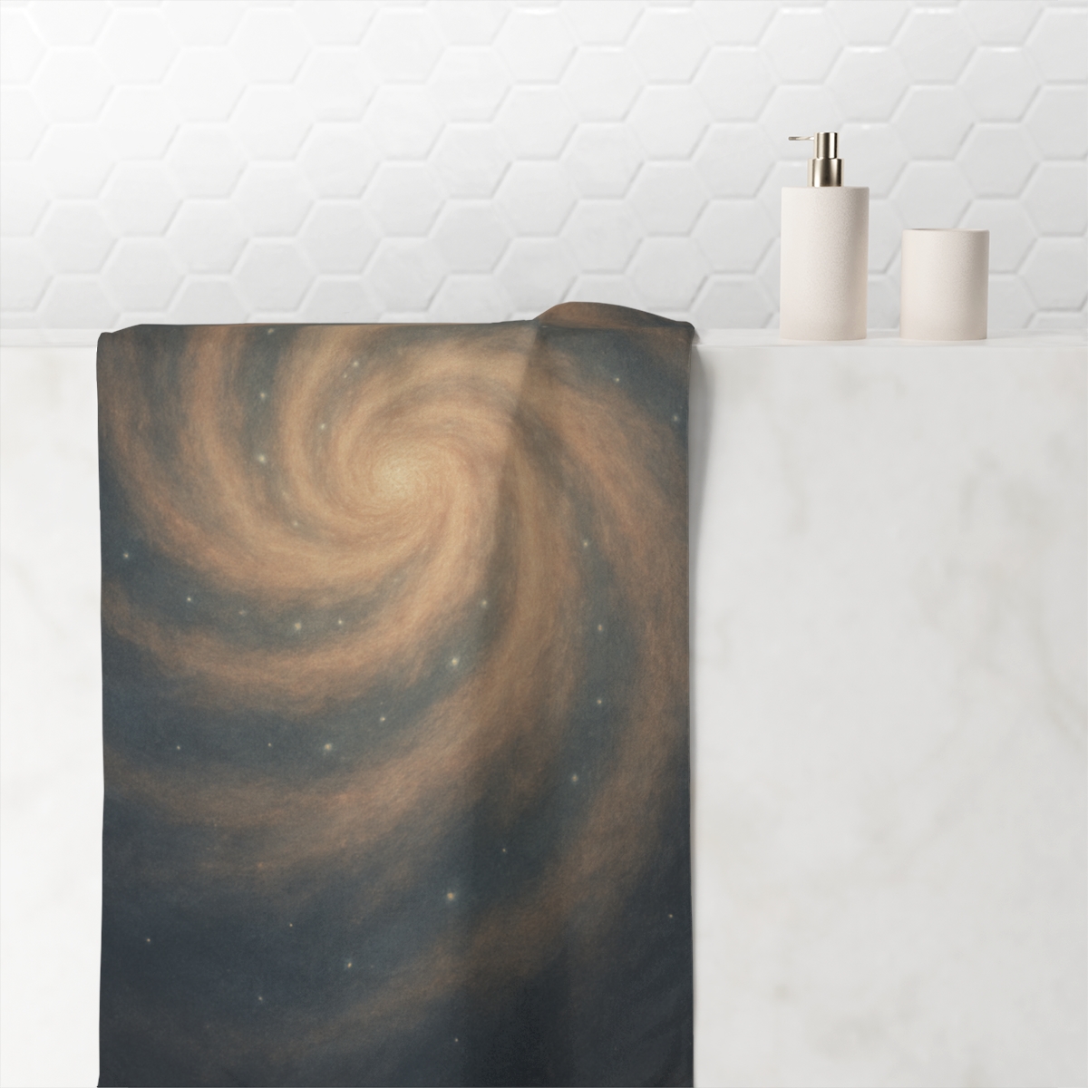 Radiant Dust Spiral unique gift towels