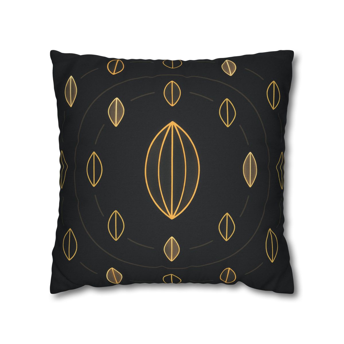 Orbiting Seed Ring Pattern comfortable bedding pillow covers