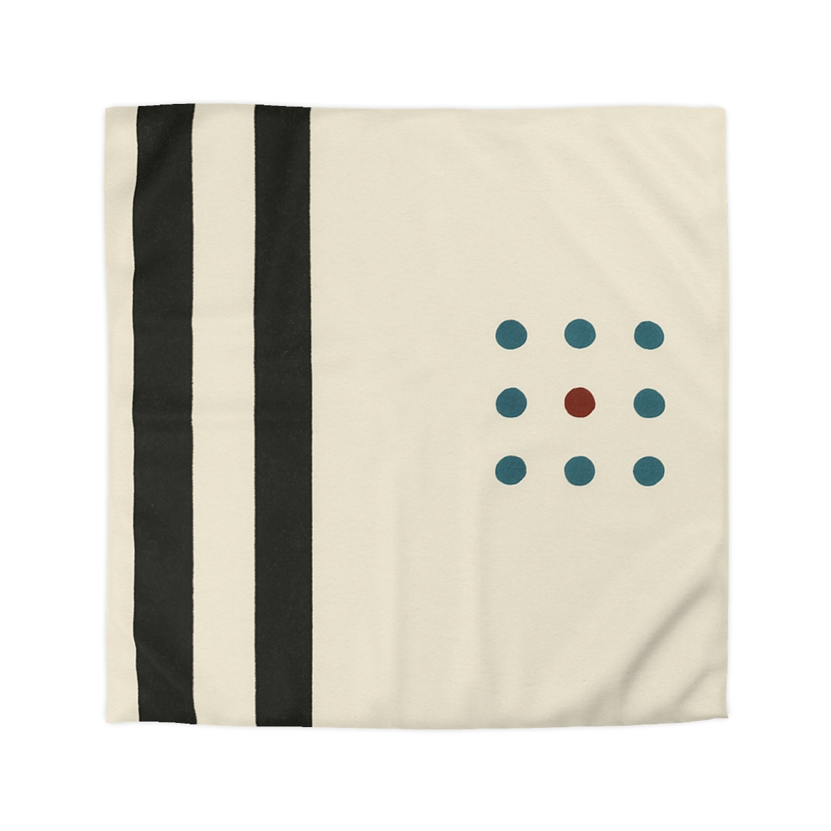 Staggered Duo And Tiny Grid personalized bedding duvets