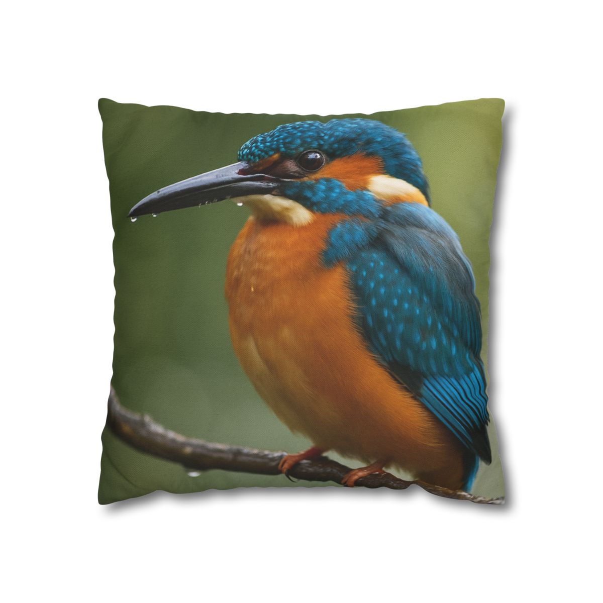 Aqua Bolt Kingfisher unique gift pillow cases