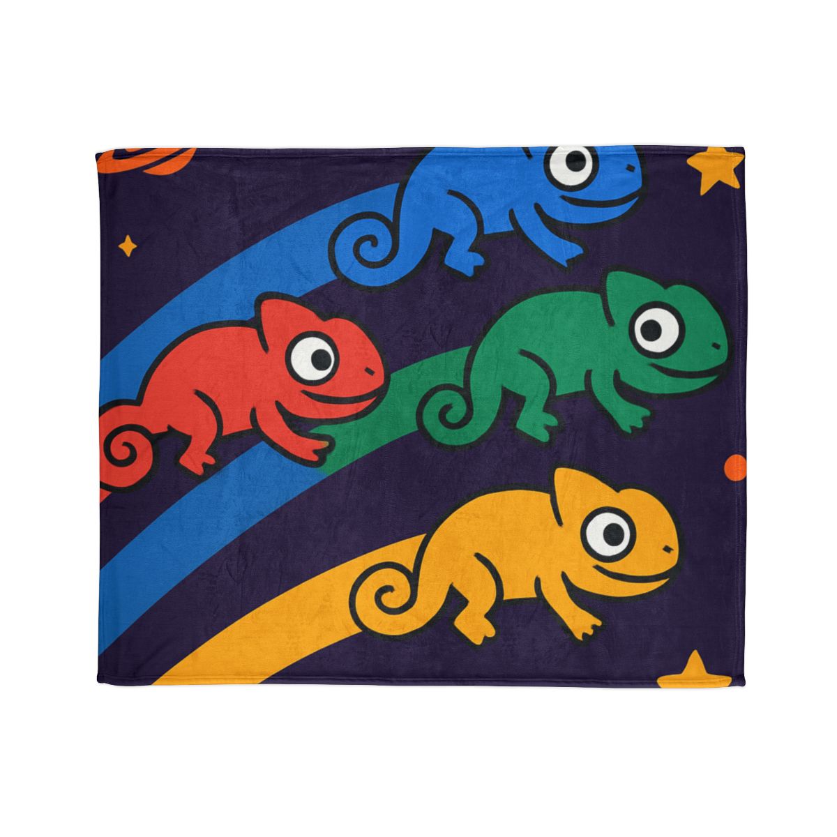 Comet Chameleons Color Changing Race warm winter blankets