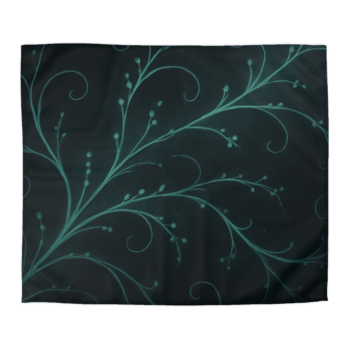 Nebula Vine Filament designer printed duvets