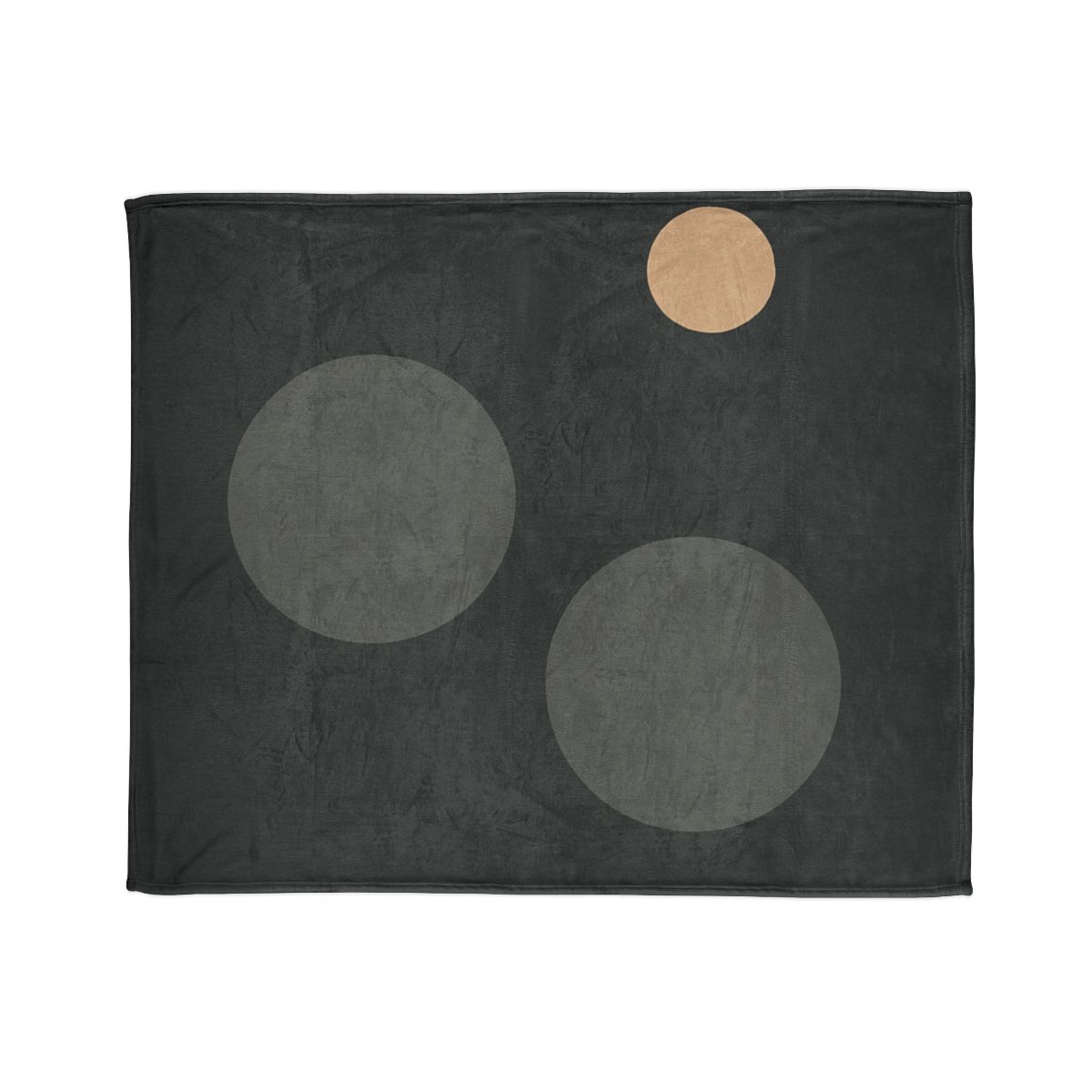 Three Quiet Tokens With Open Center trendy patterned blankets