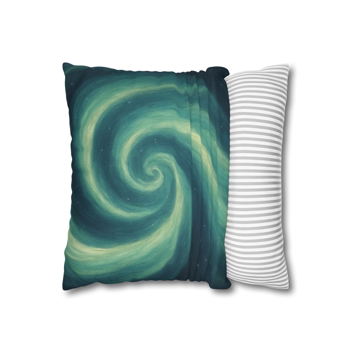 Aurora Spiral Veil trendy patterned pillow cases