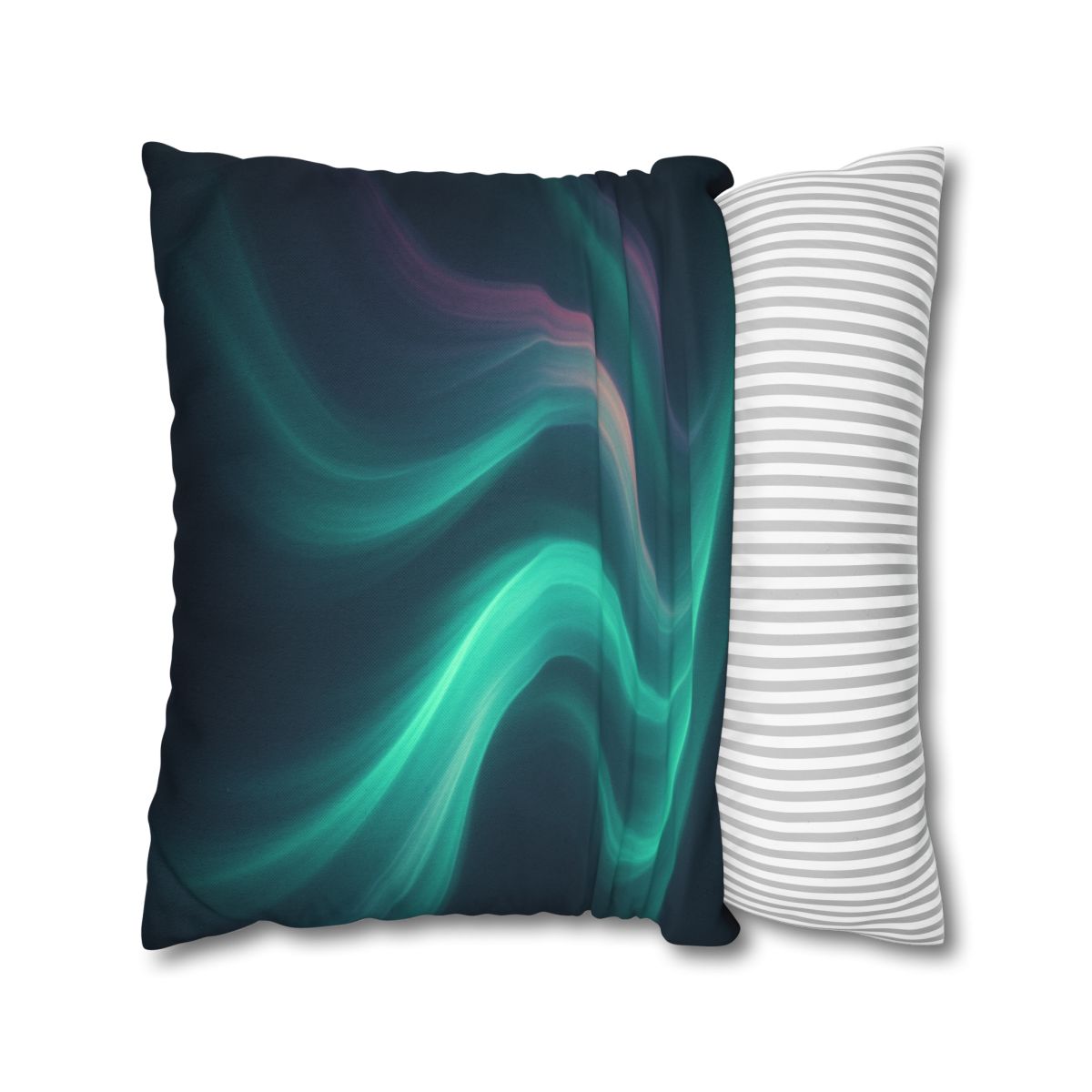 Aurora Spectrum Drift soft cotton pillow cases